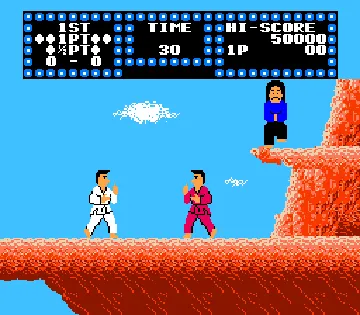 Karate Champ (USA) (Rev 1) screen shot game playing